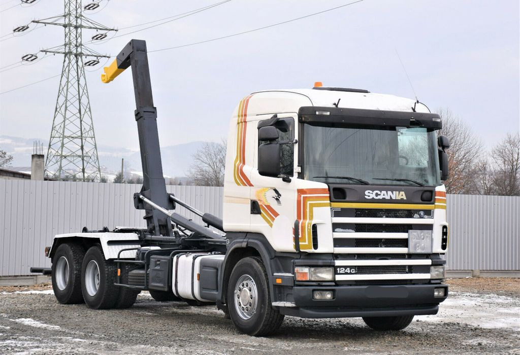Scania R124 470 Abrollkipper *6x2* Top Zustand ! Scania R124 470 Abrollkipper * 6x2 * Motor Problem - 吊钩升降车:图1 Scania R124 470 Abrollkipper *6x2* Top Zustand ! Scania R124 470 Abrollkipper * 6x2 * Motor Problem - 吊钩升降车:图1