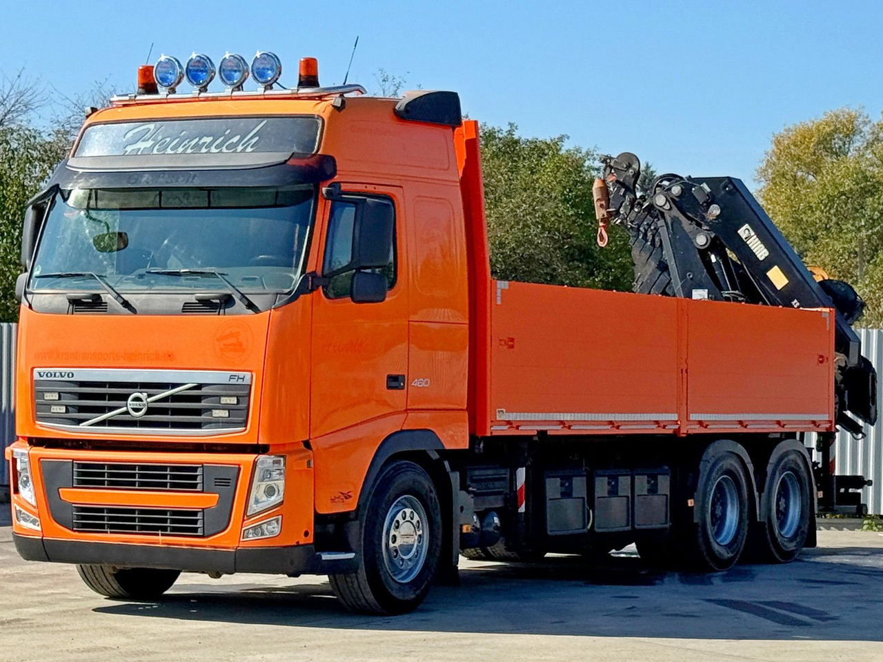 Volvo FH 460 * HIAB 377 E - 7 HIPRO + FUNK * 6x4 - 起重车:图3 Volvo FH 460 * HIAB 377 E - 7 HIPRO + FUNK * 6x4 - 起重车:图3