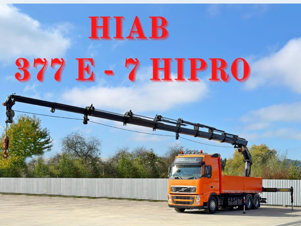 Volvo FH 460 * HIAB 377 E - 7 HIPRO + FUNK * 6x4 - 起重车:图1 Volvo FH 460 * HIAB 377 E - 7 HIPRO + FUNK * 6x4 - 起重车:图1