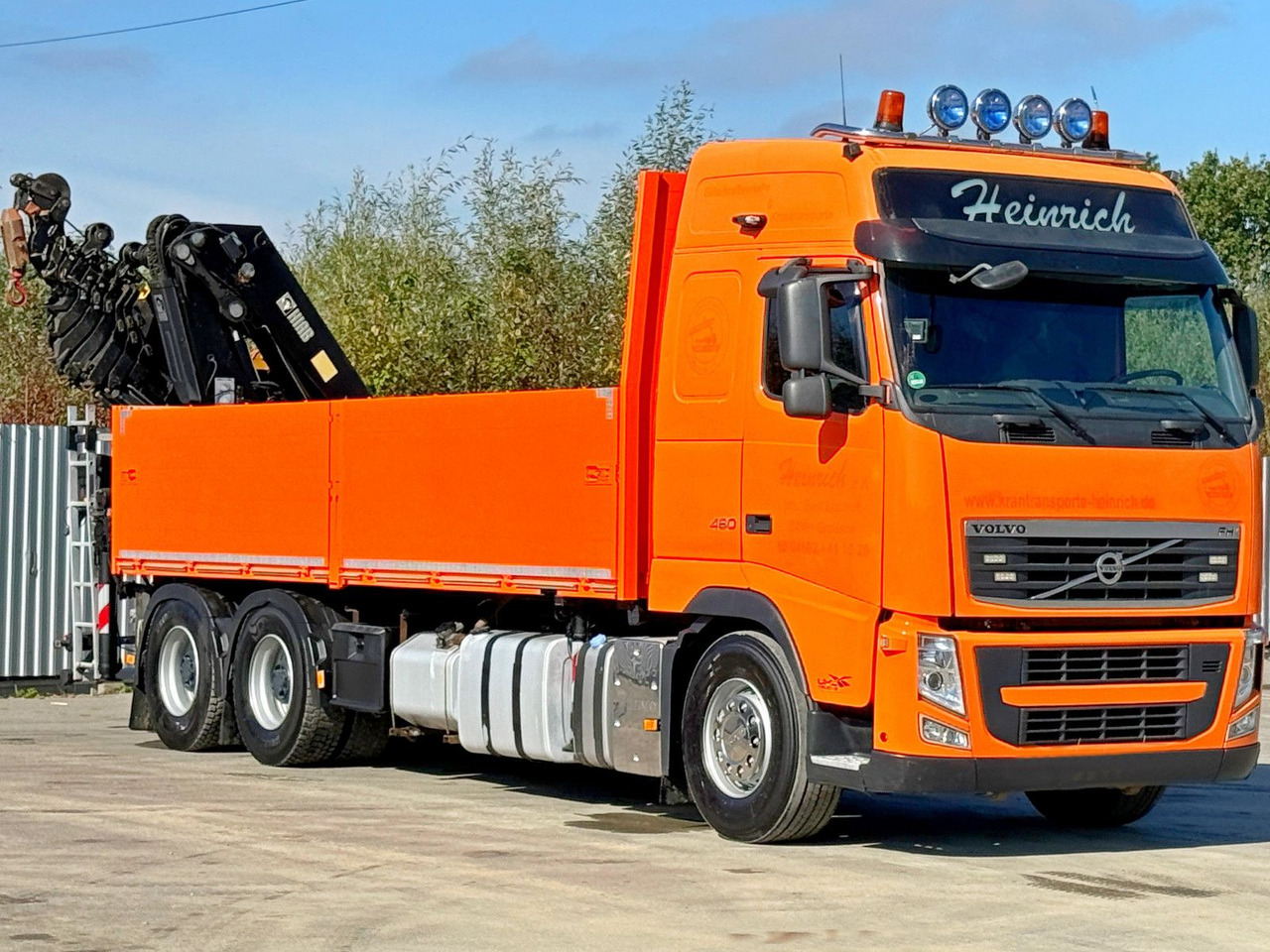 Volvo FH 460 * HIAB 377 E - 7 HIPRO + FUNK * 6x4 - 起重车:图4 Volvo FH 460 * HIAB 377 E - 7 HIPRO + FUNK * 6x4 - 起重车:图4