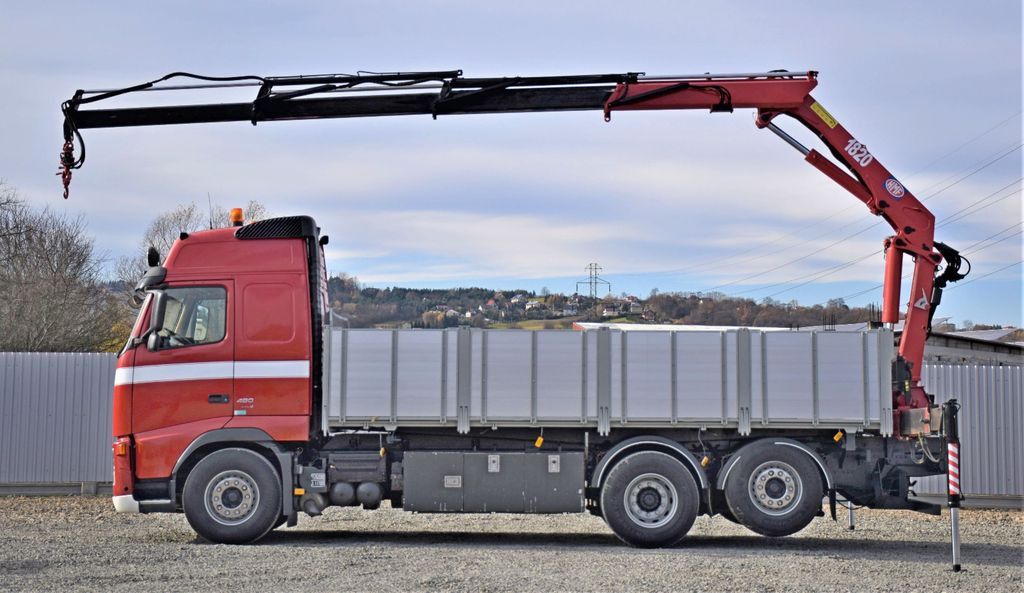 Volvo FH 480 Kipper 6,20m + HMF 1823 K3 + FUNK Volvo FH 480 Kipper 6,20m + HMF 1823 K3 + FUNK - 起重车, 翻斗车:图5 Volvo FH 480 Kipper 6,20m + HMF 1823 K3 + FUNK Volvo FH 480 Kipper 6,20m + HMF 1823 K3 + FUNK - 起重车, 翻斗车:图5