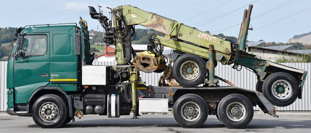 Volvo FH 500 * LOGLIFT F251 S80A + Anhänger /6x4 Volvo FH 500 * LOGLIFT F251 S80A + Anhänger /6x4 - 木材运输车, 起重车:图3 Volvo FH 500 * LOGLIFT F251 S80A + Anhänger /6x4 Volvo FH 500 * LOGLIFT F251 S80A + Anhänger /6x4 - 木材运输车, 起重车:图3