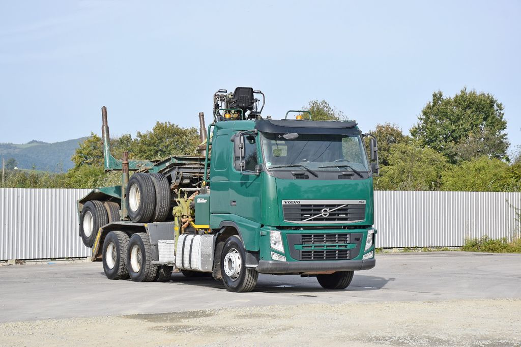 Volvo FH 500 * LOGLIFT F251 S80A + Anhänger /6x4 - 木材运输车, 起重车:图2 Volvo FH 500 * LOGLIFT F251 S80A + Anhänger /6x4 - 木材运输车, 起重车:图2