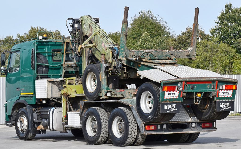 Volvo FH 500 * LOGLIFT F251 S80A + Anhänger /6x4 - 木材运输车, 起重车:图5 Volvo FH 500 * LOGLIFT F251 S80A + Anhänger /6x4 - 木材运输车, 起重车:图5