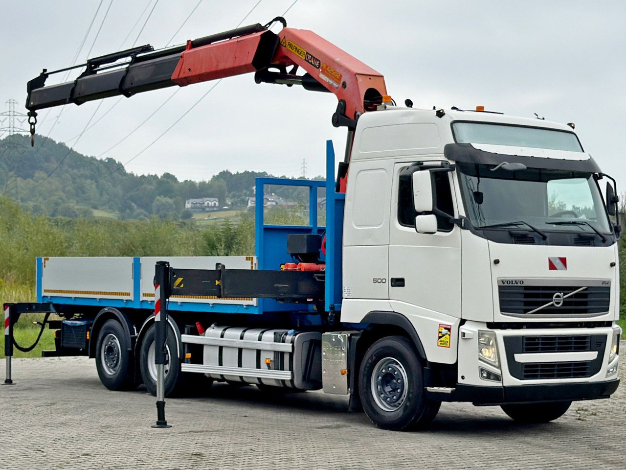 Volvo FH 500 * PRITSCHE 6,05 m* PK 42502 + FUNK *TOP - 起重车:图2 Volvo FH 500 * PRITSCHE 6,05 m* PK 42502 + FUNK *TOP - 起重车:图2