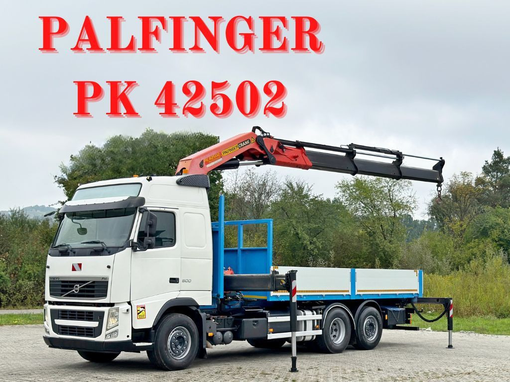 Volvo FH 500 * PRITSCHE 6,05 m* PK 42502 + FUNK *TOP - 起重车:图1 Volvo FH 500 * PRITSCHE 6,05 m* PK 42502 + FUNK *TOP - 起重车:图1