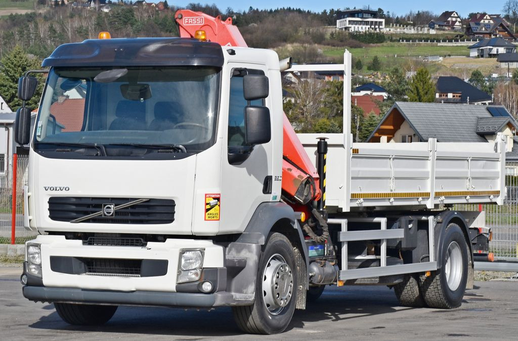 Volvo FL 290 KIPPER 4,90m * FASSI F95A.22 + FUNK * TOP Volvo FL 290 KIPPER 4,90m * FASSI F95A.22 + FUNK * TOP - 起重车, 翻斗车:图4 Volvo FL 290 KIPPER 4,90m * FASSI F95A.22 + FUNK * TOP Volvo FL 290 KIPPER 4,90m * FASSI F95A.22 + FUNK * TOP - 起重车, 翻斗车:图4