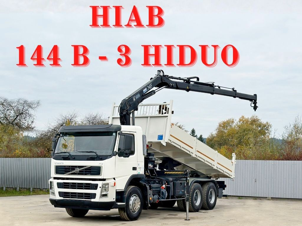 Volvo FM 400 Kipper 6,20m * HIAB 144 B-3 HIDUO* 6x4 - 翻斗车:图1 Volvo FM 400 Kipper 6,20m * HIAB 144 B-3 HIDUO* 6x4 - 翻斗车:图1