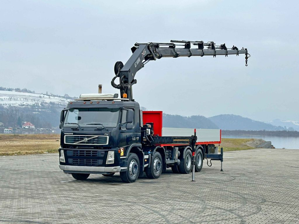 Volvo FM 440* HIAB 377 E-7 HIDUO + FUNK / 8x4 - 栏板式/ 平板卡车, 起重车:图2 Volvo FM 440* HIAB 377 E-7 HIDUO + FUNK / 8x4 - 栏板式/ 平板卡车, 起重车:图2