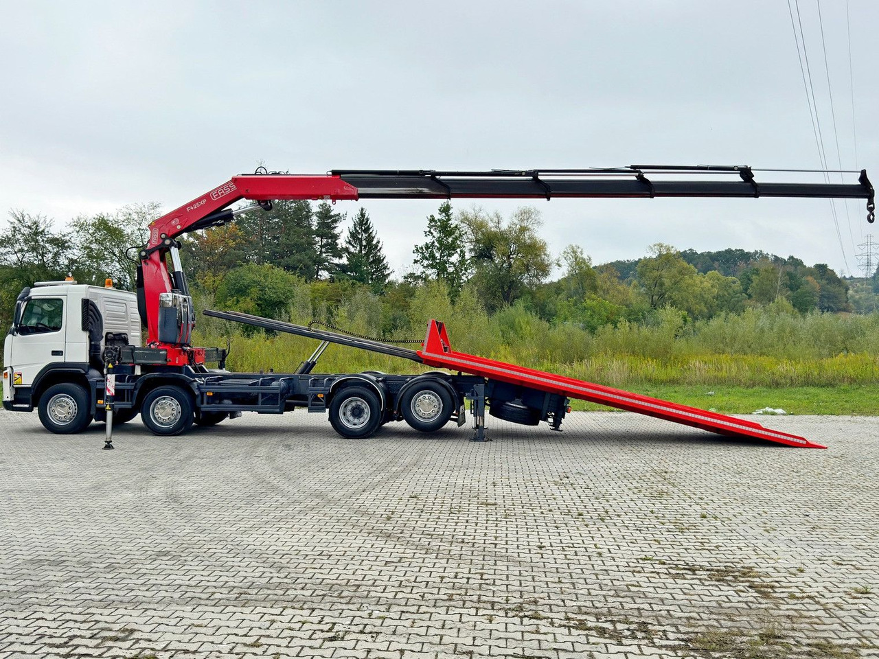 Volvo FM 460 * FASSI F425AXP.25 + FUNK * TOP - 拖吊车:图5 Volvo FM 460 * FASSI F425AXP.25 + FUNK * TOP - 拖吊车:图5