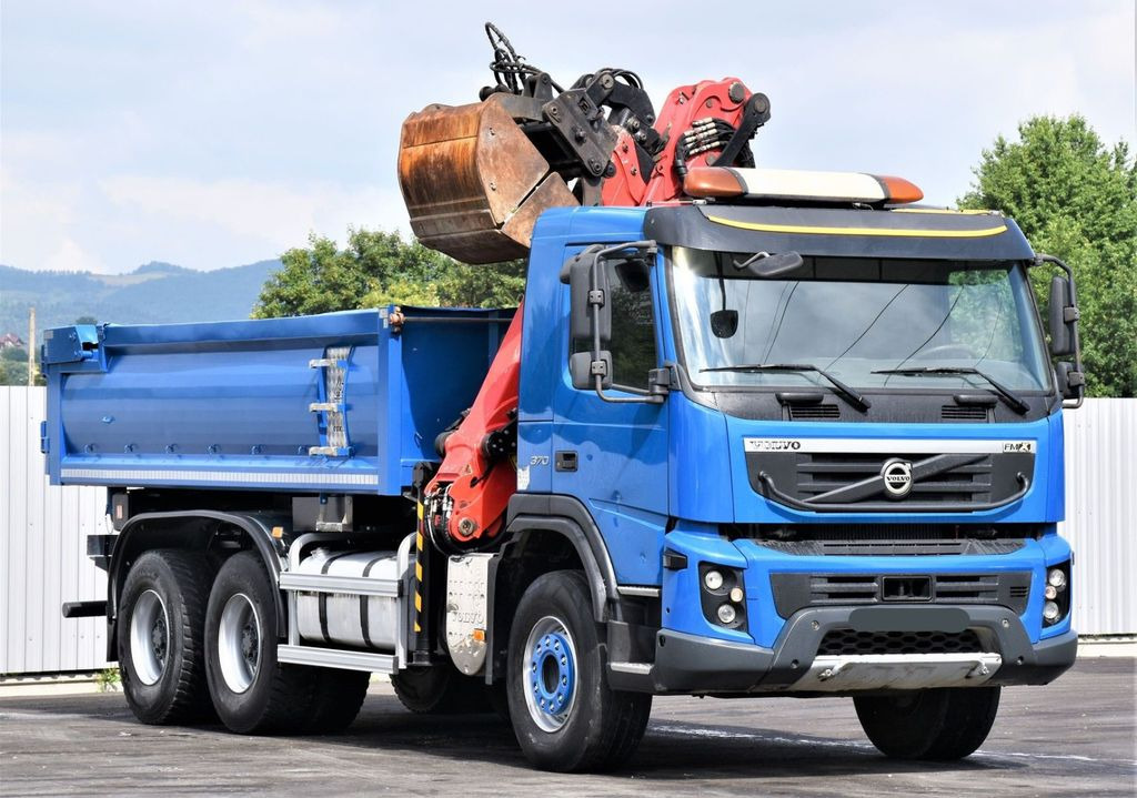 Volvo FMX 370 Kipper 4,90m *EPSILON Q150Z/FUNK*6x4 Volvo FMX 370 Kipper 4,90m *EPSILON Q150Z/FUNK*6x4 - 翻斗车, 起重车:图4 Volvo FMX 370 Kipper 4,90m *EPSILON Q150Z/FUNK*6x4 Volvo FMX 370 Kipper 4,90m *EPSILON Q150Z/FUNK*6x4 - 翻斗车, 起重车:图4