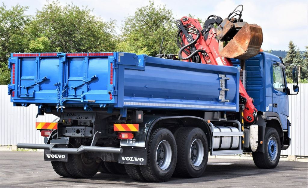 翻斗车, 起重车 Volvo FMX 370 Kipper 4,90m *EPSILON Q150Z/FUNK*6x4：图7
