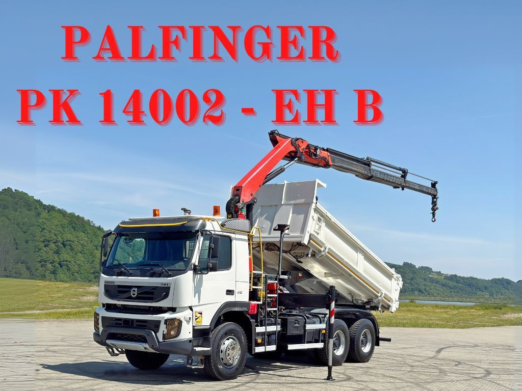 Volvo FMX 410 Kipper 4,70m *PK 14002-EH B/FUNK *6x4 - 起重车:图1 Volvo FMX 410 Kipper 4,70m *PK 14002-EH B/FUNK *6x4 - 起重车:图1