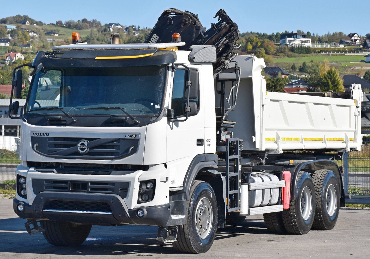 Volvo FMX 410 Kipper 5,20m*HIAB 122 D-4 HIDUO/FUNK*6x4 - 翻斗车:图5 Volvo FMX 410 Kipper 5,20m*HIAB 122 D-4 HIDUO/FUNK*6x4 - 翻斗车:图5