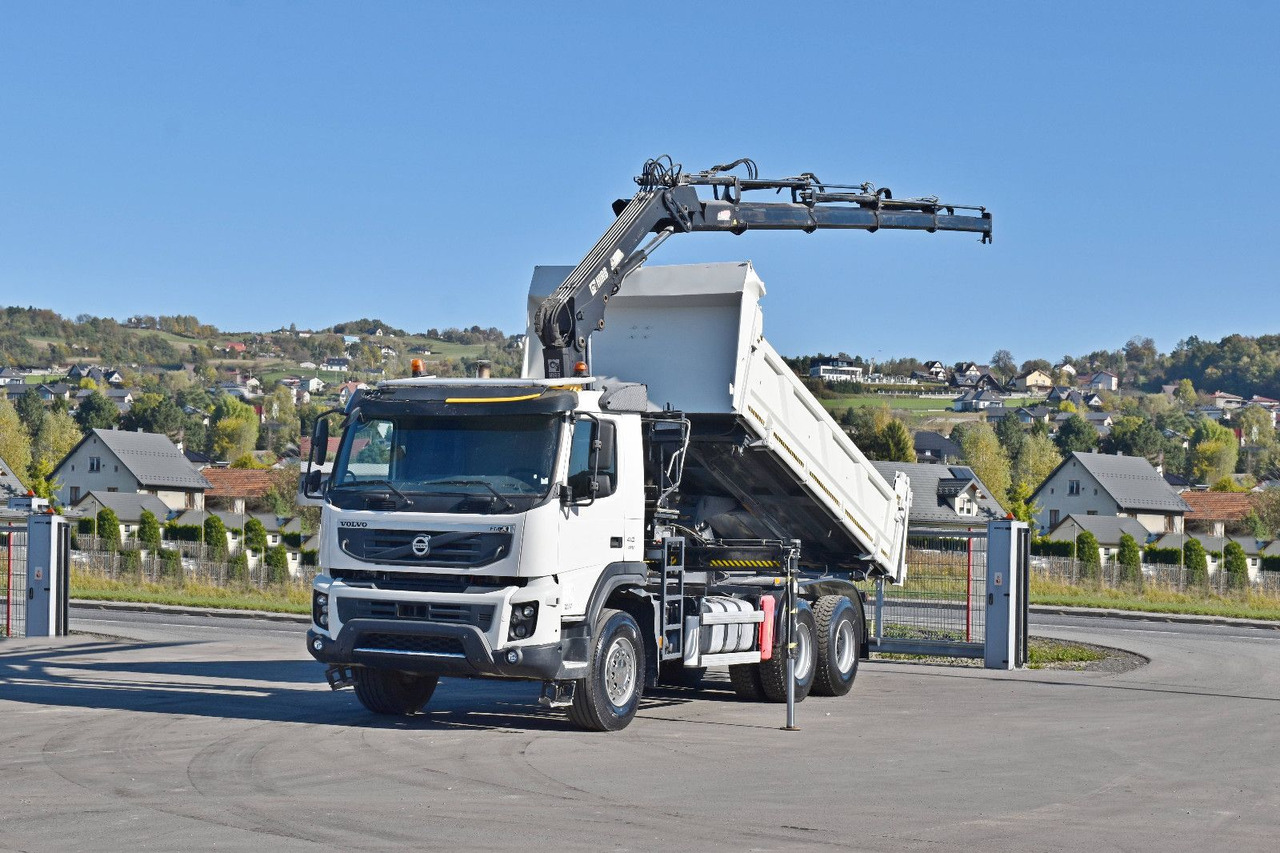 Volvo FMX 410 Kipper 5,20m*HIAB 122 D-4 HIDUO/FUNK*6x4 - 翻斗车:图2 Volvo FMX 410 Kipper 5,20m*HIAB 122 D-4 HIDUO/FUNK*6x4 - 翻斗车:图2