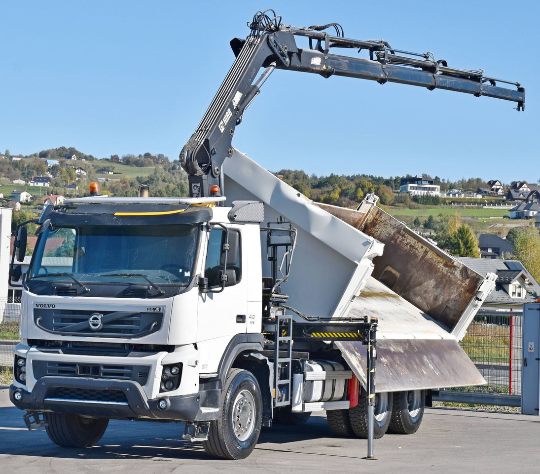 Volvo FMX 410 Kipper 5,20m*HIAB 122 D-4 HIDUO/FUNK*6x4 - 翻斗车:图3 Volvo FMX 410 Kipper 5,20m*HIAB 122 D-4 HIDUO/FUNK*6x4 - 翻斗车:图3