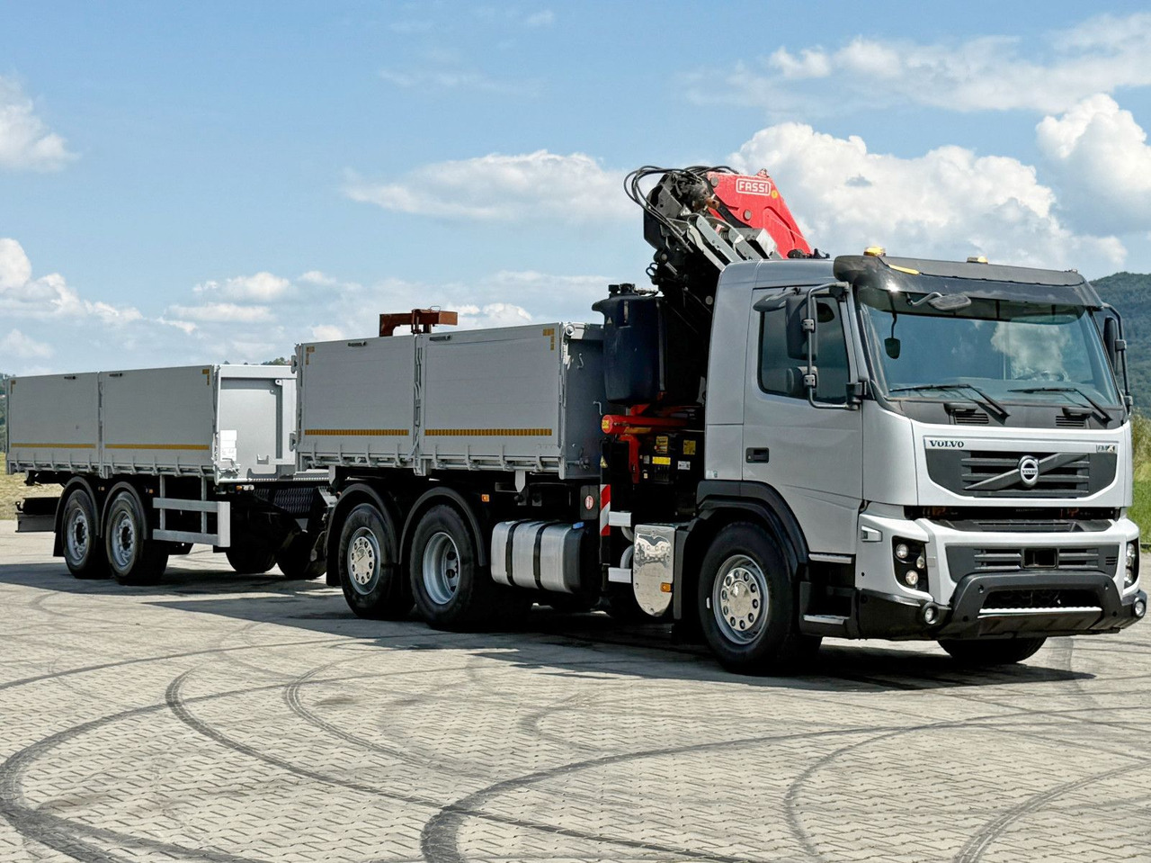 Volvo FMX 420* FASSI F275.2.25 + FUNK + Anhänger / TOP - 翻斗车, 起重车:图4 Volvo FMX 420* FASSI F275.2.25 + FUNK + Anhänger / TOP - 翻斗车, 起重车:图4