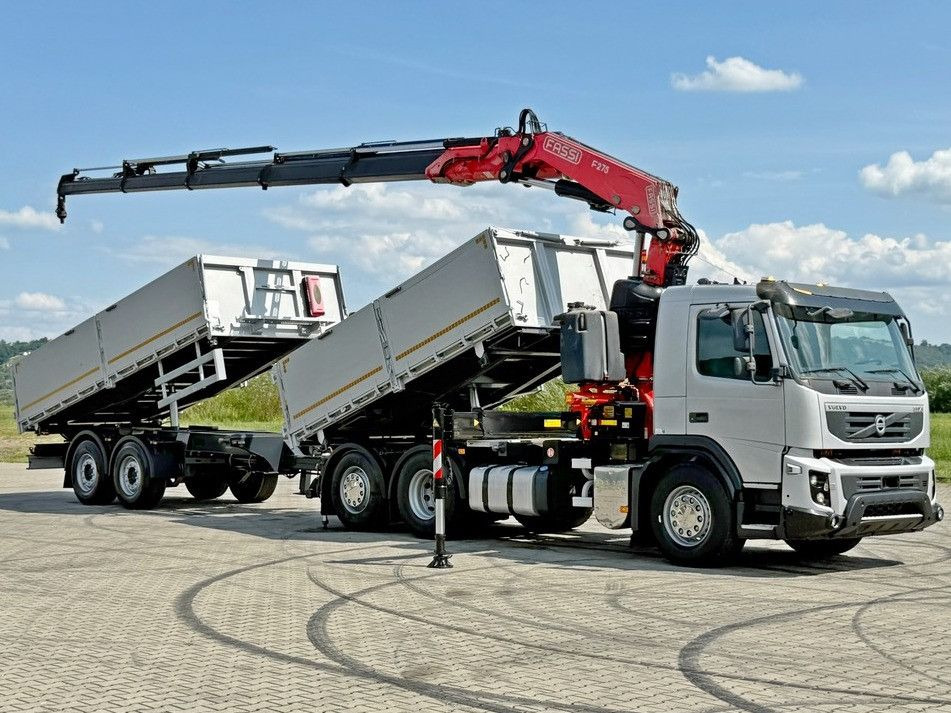 Volvo FMX 420* FASSI F275.2.25 + FUNK + Anhänger / TOP - 翻斗车, 起重车:图2 Volvo FMX 420* FASSI F275.2.25 + FUNK + Anhänger / TOP - 翻斗车, 起重车:图2
