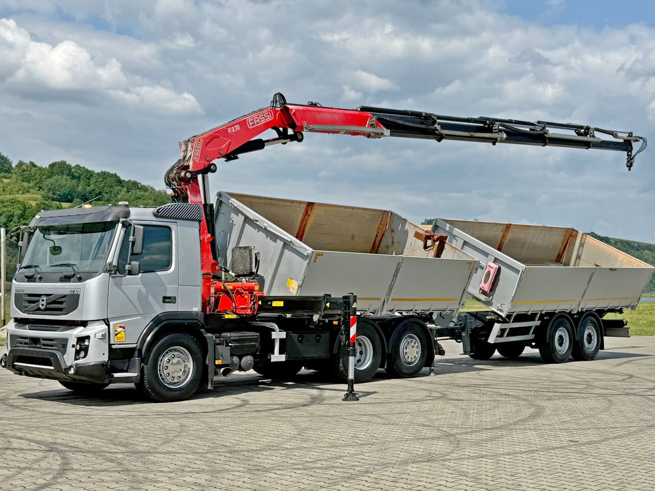 Volvo FMX 420* FASSI F275.2.25 + FUNK + Anhänger / TOP - 翻斗车, 起重车:图3 Volvo FMX 420* FASSI F275.2.25 + FUNK + Anhänger / TOP - 翻斗车, 起重车:图3
