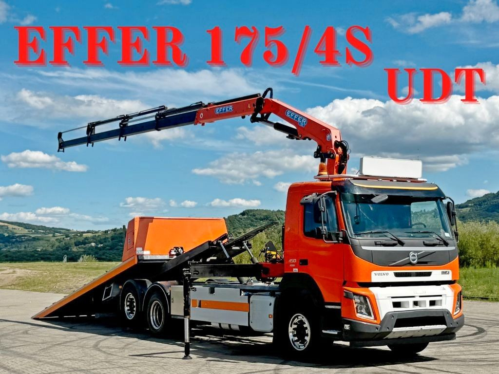 Volvo FMX 450 Abschleppwagen 6,70 m *EFFER 175/4S*FUNK - 起重车:图1 Volvo FMX 450 Abschleppwagen 6,70 m *EFFER 175/4S*FUNK - 起重车:图1