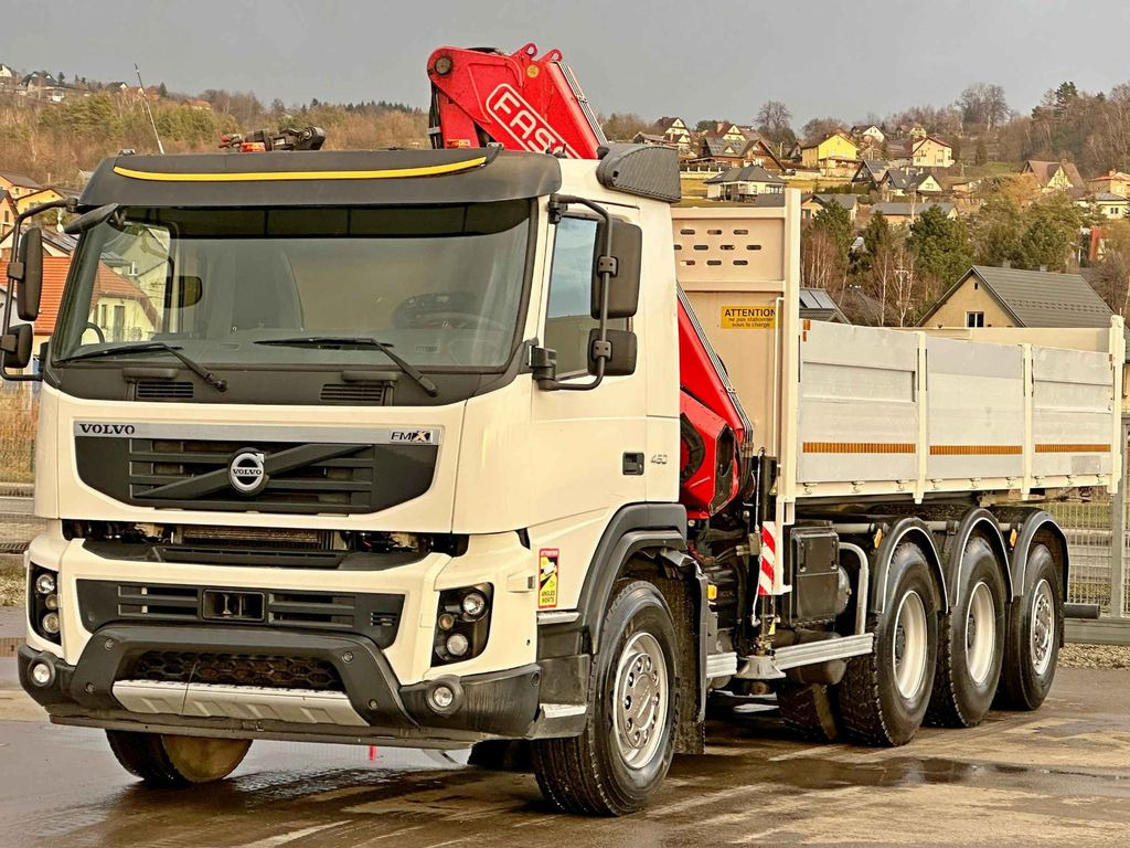 Volvo FMX 450 Kipper 6,50m*FASSI F215A.0.24 + FUNK*8x4 - 起重车, 翻斗车:图3 Volvo FMX 450 Kipper 6,50m*FASSI F215A.0.24 + FUNK*8x4 - 起重车, 翻斗车:图3