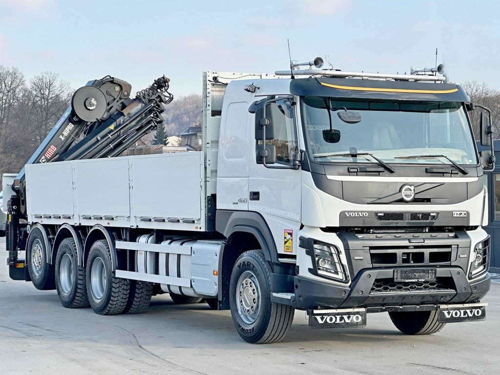 Volvo FMX 460 HIAB X - HIPRO 302 EP - 5 + FUNK/ 8x4 - 起重车, 栏板式/ 平板卡车:图4 Volvo FMX 460 HIAB X - HIPRO 302 EP - 5 + FUNK/ 8x4 - 起重车, 栏板式/ 平板卡车:图4