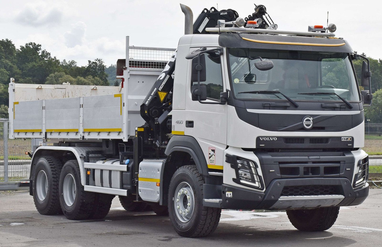 Volvo FMX 460 Kipper 5,40m *ATLAS 172.3E/FUNK *6x4 - 起重车:图3 Volvo FMX 460 Kipper 5,40m *ATLAS 172.3E/FUNK *6x4 - 起重车:图3