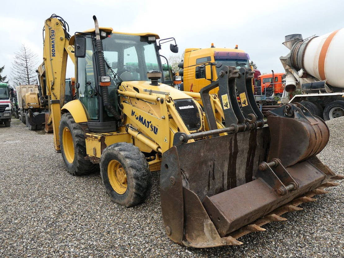 Komatsu WB 97-5 - 反铲装载机:图3 Komatsu WB 97-5 - 反铲装载机:图3