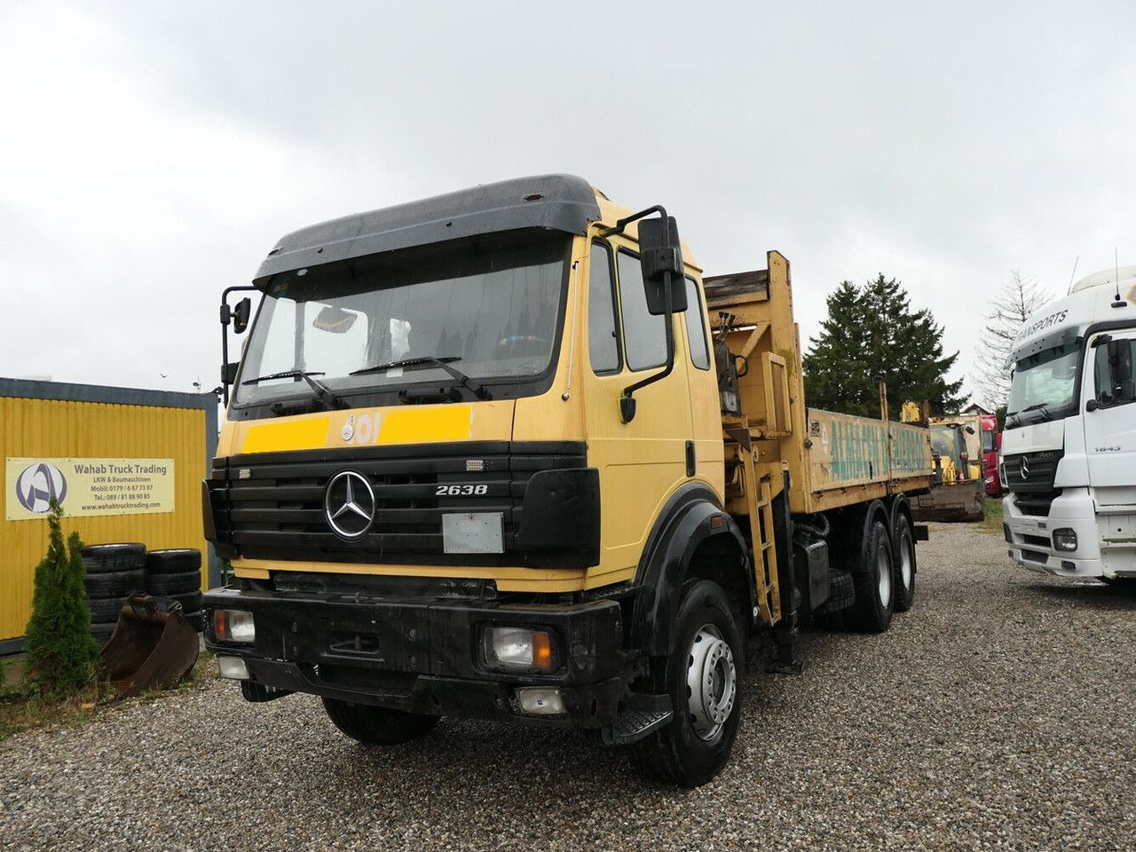 Mercedes-Benz SK 2638 - 栏板式/ 平板卡车:图5 Mercedes-Benz SK 2638 - 栏板式/ 平板卡车:图5