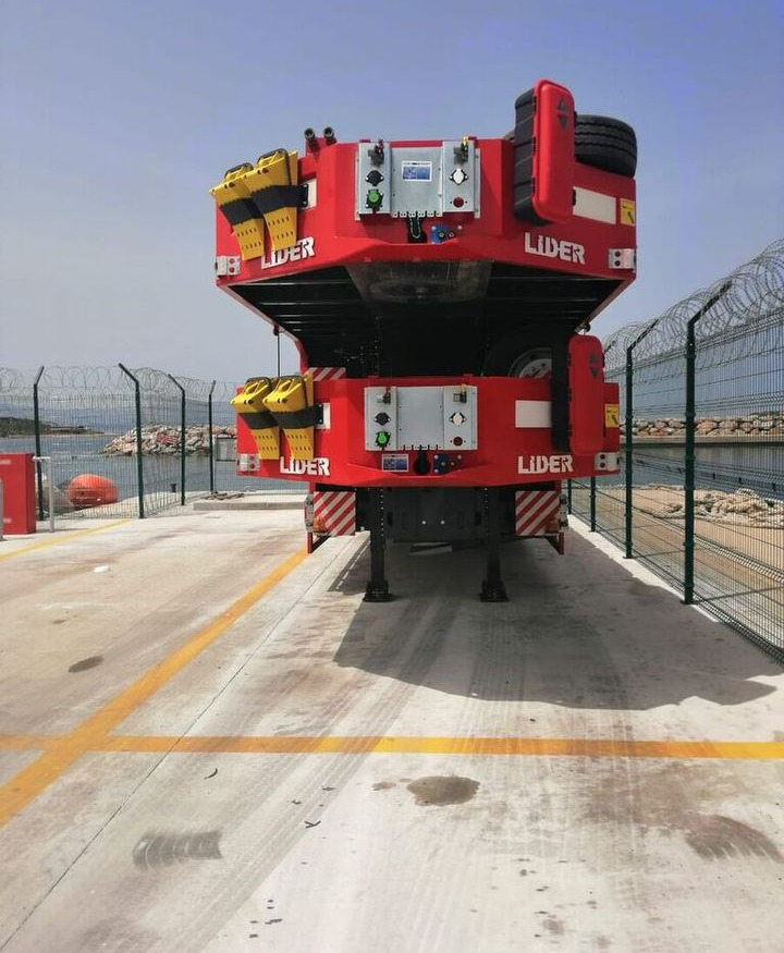 新的 低装载半拖车 LIDER 2025 NEW from manufacturer READY IN STOCK:图8 新的 低装载半拖车 LIDER 2025 NEW from manufacturer READY IN STOCK:图8