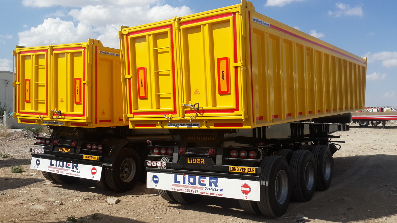 新的 翻斗半拖车 LIDER 2025 new dumper from manufacturer company LIDER TRAILER：图7