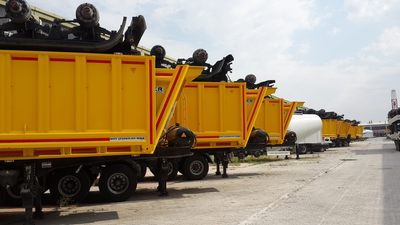 新的 翻斗半拖车 LIDER 2025 new dumper from manufacturer company LIDER TRAILER：图6