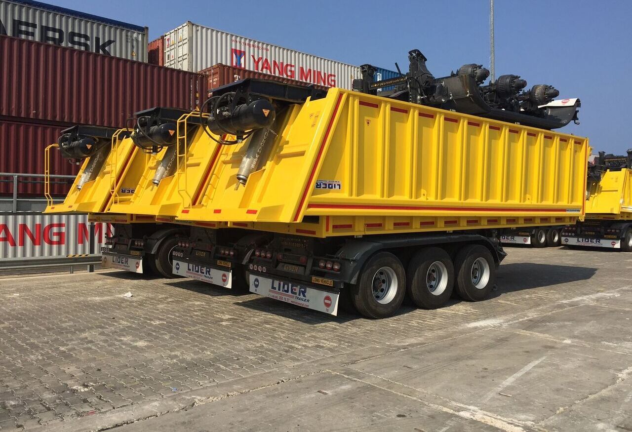 新的 翻斗半拖车 LIDER 2025 new dumper from manufacturer company LIDER TRAILER：图10