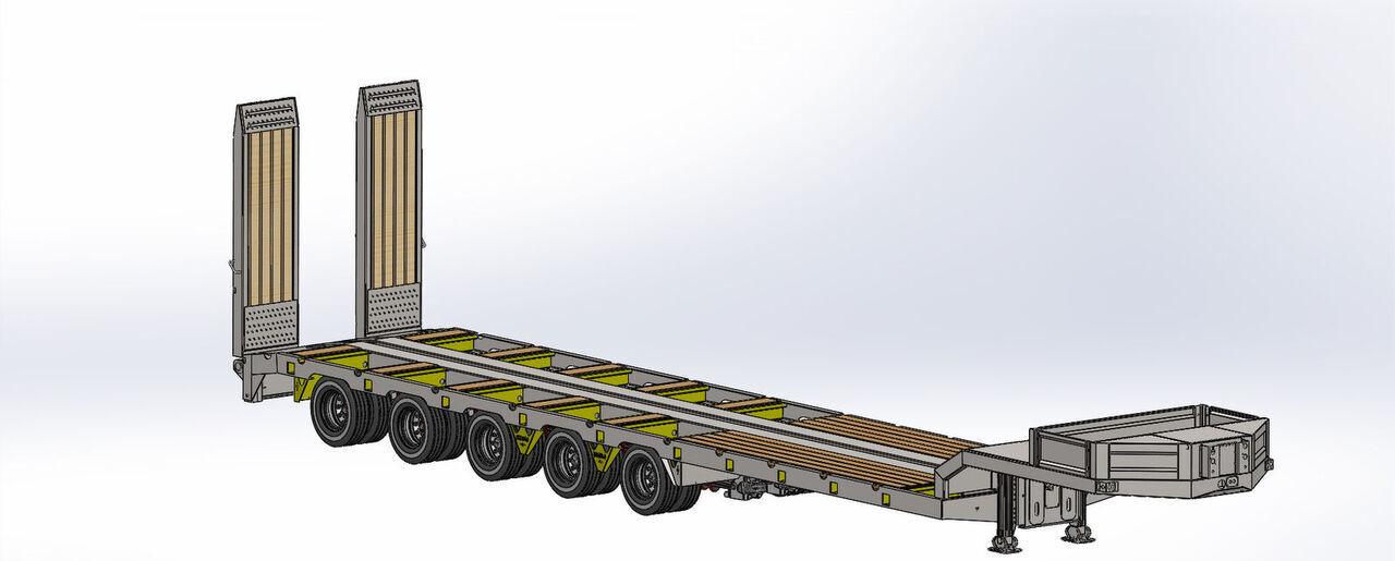 新的 低装载半拖车 LIDER NEW 2025 MODELS YEAR LIDER TRAILER：图10