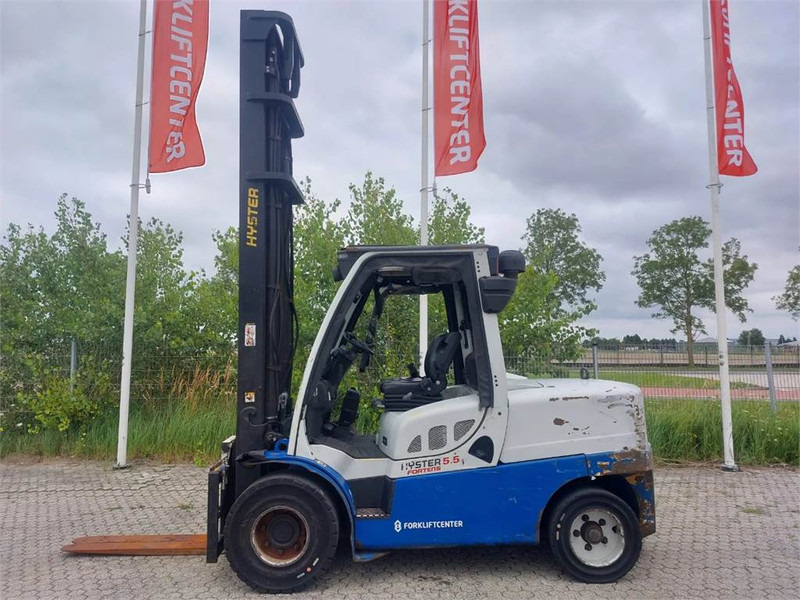 Hyster H5.5FT - 柴油叉车:图2 Hyster H5.5FT - 柴油叉车:图2