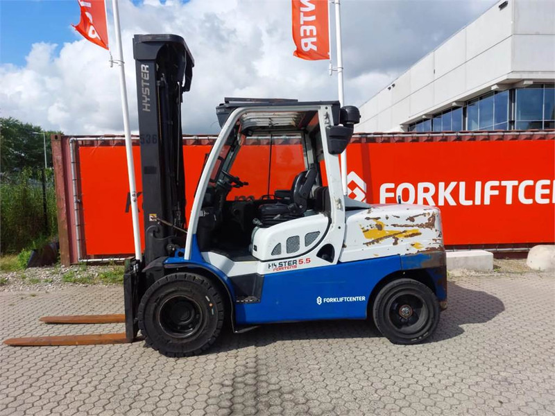 Hyster H5.5FT - 柴油叉车:图2 Hyster H5.5FT - 柴油叉车:图2