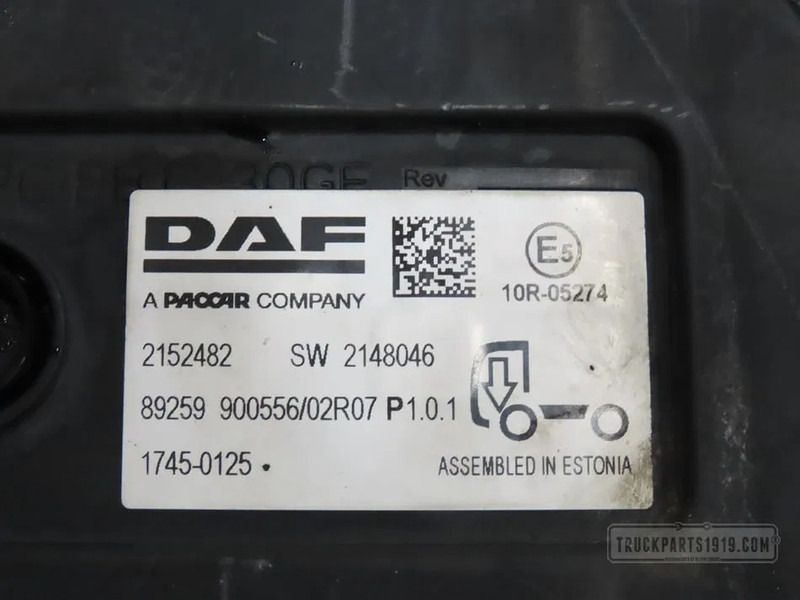 DAF Electrical System Chassis module DAF - ECU 适用于 卡车:图2 DAF Electrical System Chassis module DAF - ECU 适用于 卡车:图2