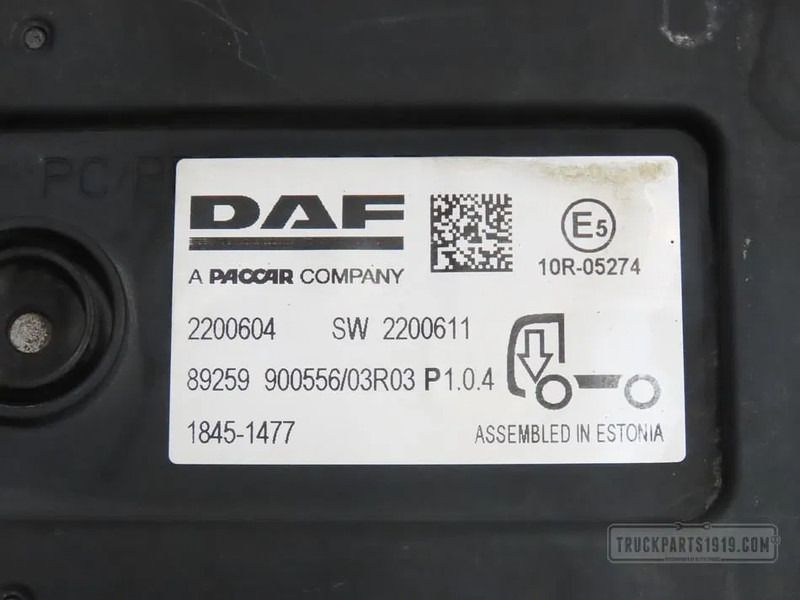 DAF Electrical System Chassis module DAF - ECU 适用于 卡车:图2 DAF Electrical System Chassis module DAF - ECU 适用于 卡车:图2