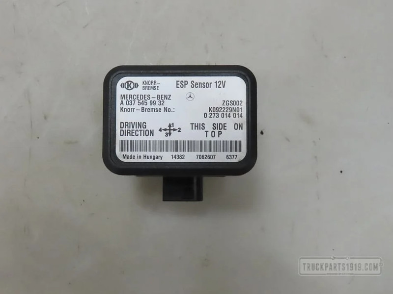 Mercedes-Benz Electrical System ESP sensor MB MP4 - 传感器 适用于 卡车:图1 Mercedes-Benz Electrical System ESP sensor MB MP4 - 传感器 适用于 卡车:图1