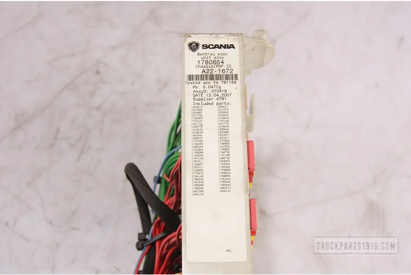 Scania Electrical System Centrale Electra Box Scania - 保险丝 适用于 卡车:图2 Scania Electrical System Centrale Electra Box Scania - 保险丝 适用于 卡车:图2