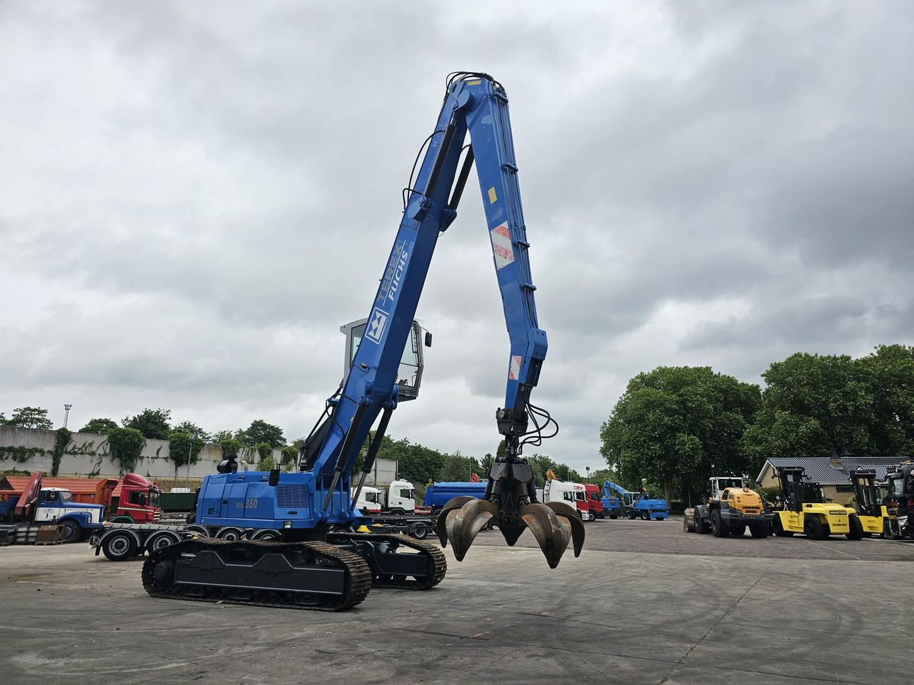 垃圾/ 工业叉装车 Fuchs RHL 350 Materialhandler With Adjustable Tracks:图6 垃圾/ 工业叉装车 Fuchs RHL 350 Materialhandler With Adjustable Tracks:图6