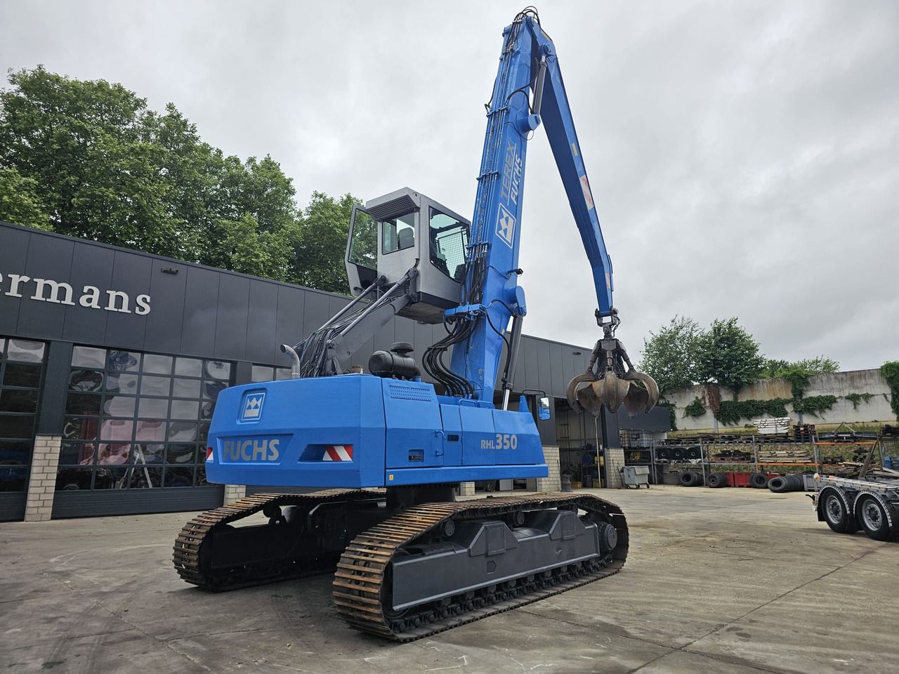 垃圾/ 工业叉装车 Fuchs RHL 350 Materialhandler With Adjustable Tracks:图8 垃圾/ 工业叉装车 Fuchs RHL 350 Materialhandler With Adjustable Tracks:图8