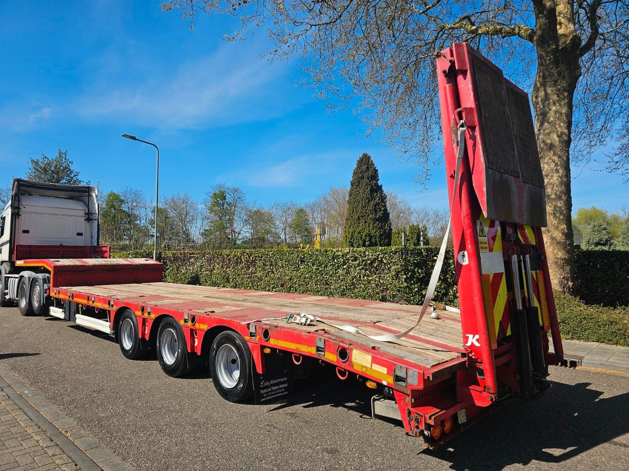 Kässbohrer LB3E Semie Tieflader Mit Rampen - 低装载半拖车:图2 Kässbohrer LB3E Semie Tieflader Mit Rampen - 低装载半拖车:图2
