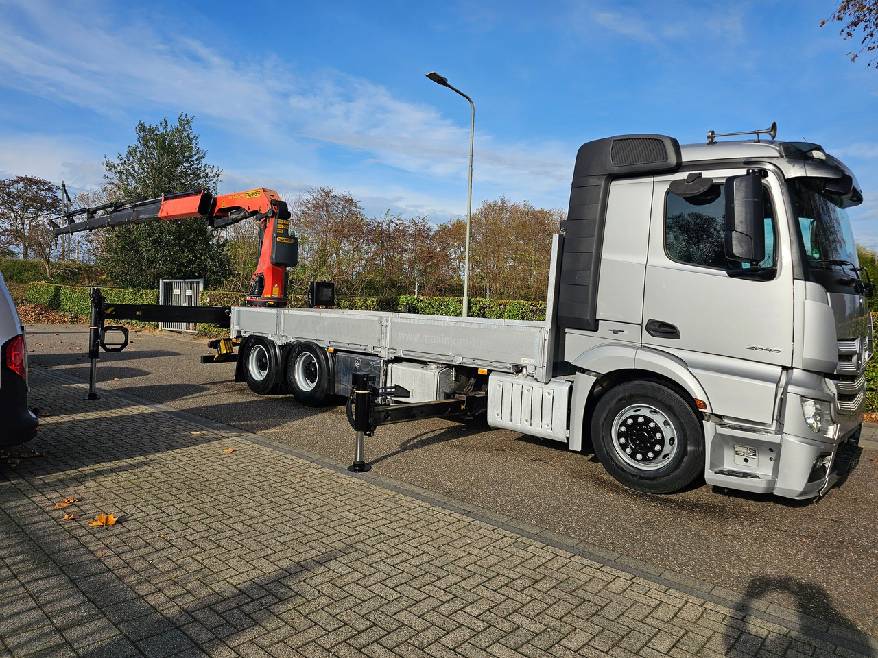 栏板式/ 平板卡车, 起重车 Mercedes Benz Actros 2645 6x4:图10 栏板式/ 平板卡车, 起重车 Mercedes Benz Actros 2645 6x4:图10