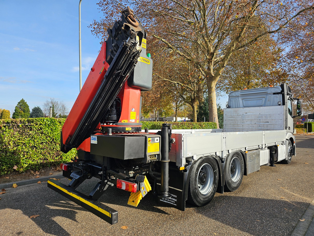 栏板式/ 平板卡车, 起重车 Mercedes Benz Actros 2645 6x4:图8 栏板式/ 平板卡车, 起重车 Mercedes Benz Actros 2645 6x4:图8