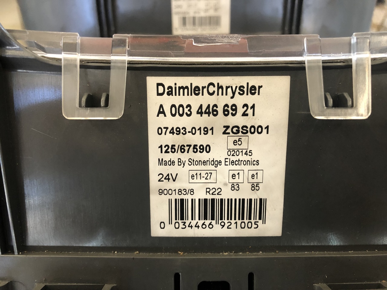 ELECTRONIC INSTRUMENT ATEGO EURO 4 - 行车记录仪 适用于 卡车:图2 ELECTRONIC INSTRUMENT ATEGO EURO 4 - 行车记录仪 适用于 卡车:图2