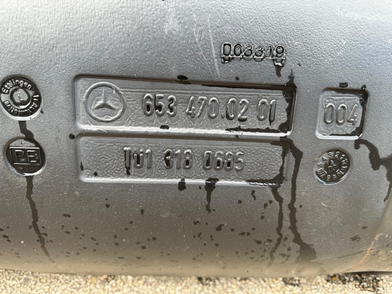 FUEL TANK MERCEDES AXOR - 燃料箱:图2 FUEL TANK MERCEDES AXOR - 燃料箱:图2