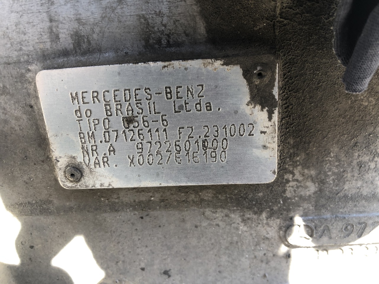 MERCEDES ATEGO G60-6 AND G56-6 - 变速箱 适用于 卡车:图2 MERCEDES ATEGO G60-6 AND G56-6 - 变速箱 适用于 卡车:图2