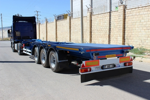 EMIRSAN 20/40/45 FT SAF AXLE SKELETAL - 集装箱运输车/ 可拆卸车身的半拖车:图2 EMIRSAN 20/40/45 FT SAF AXLE SKELETAL - 集装箱运输车/ 可拆卸车身的半拖车:图2