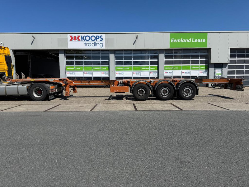 Broshuis MFCC container chassis Multi functioneel 2x 20 1x 30 1x 40 1x 45 saf assen uitschuifbaar tot 14,40 - 底盘半拖车:图1 Broshuis MFCC container chassis Multi functioneel 2x 20 1x 30 1x 40 1x 45 saf assen uitschuifbaar tot 14,40 - 底盘半拖车:图1